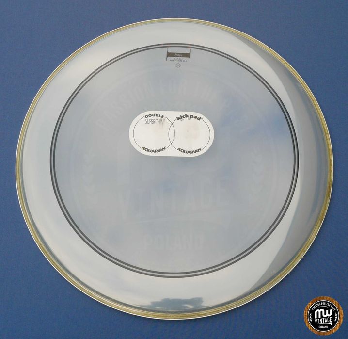 ‼️ Remo - naciąg Yamaha Powerstroke 3 Clear 22” + łatka Aquarian ‼️