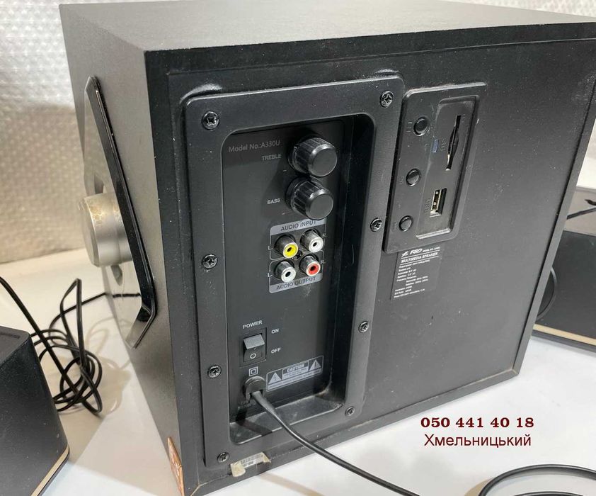 Мультимедійна акустична система f&d a330u. Хмельницький.
