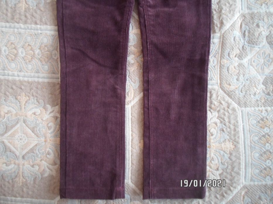 Теплые вельветовые брюки Бемби 116 р для девочки