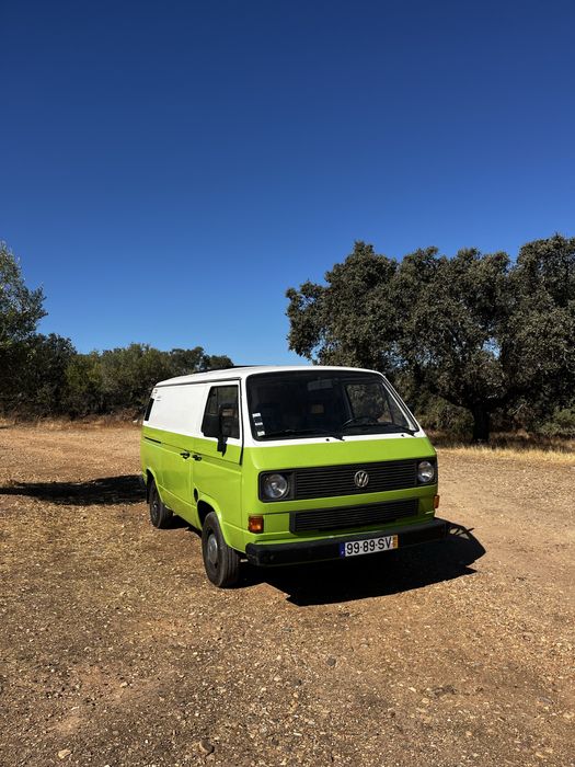 VW Transporter T3 van especial dormitorio
