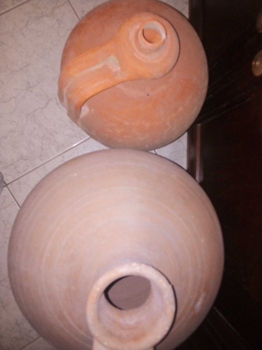 Jarros antigos para jardim