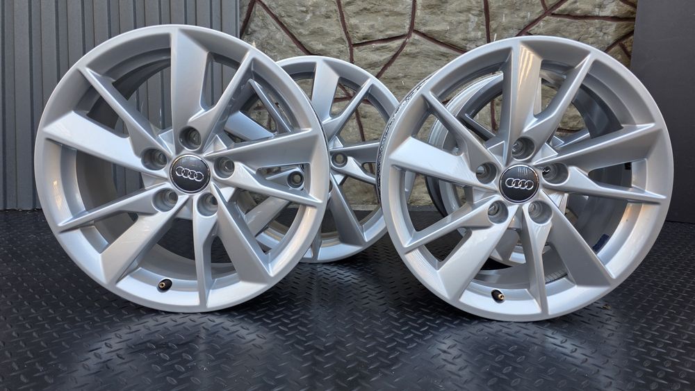 Felgi aluminiowe Audi 16" 5x112 ET35 – oryginalne, komplet 4 szt