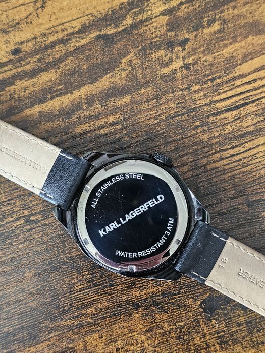 Zegarek męski Karl Lagerfeld Klassic K Leather Strap