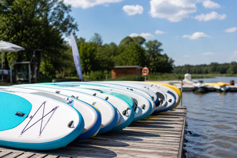 Wynajem Deski  SUP Tsunami 350 cm z funkcją KAJAK ! warto !