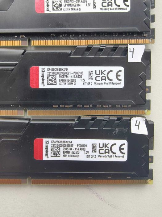 Оперативна пам’ять Kingston Fury DDR4-2666 32 ГБ/64 ГБ