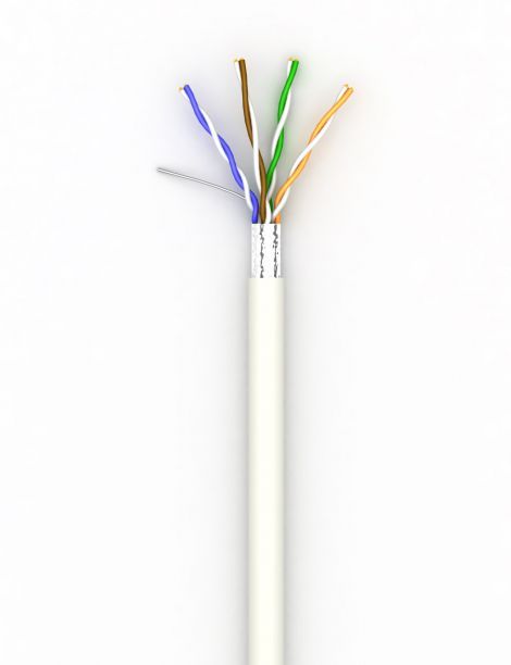Витая пара UTP медь КПВЭ-ВП (200) 4х2х0,51 FTP-сat.5E внутренняя экран