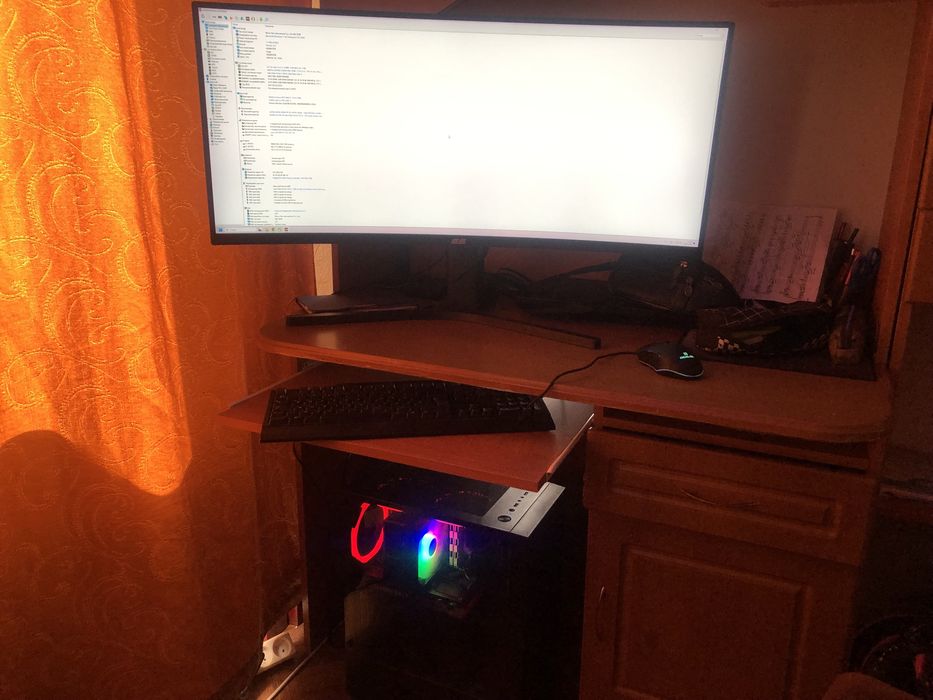 Ігровий Пк, 5060ti 16gb, i5 13400f, 32gb ddr4 + 2E 34" G3424B