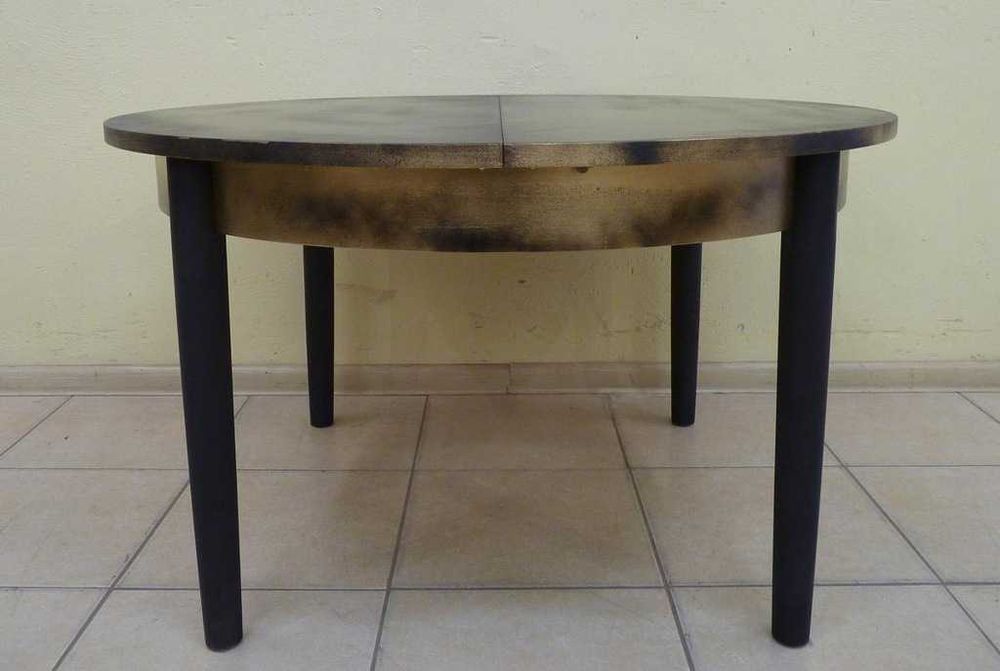 STOLIK rozkładany + 4 krzesła stół ława