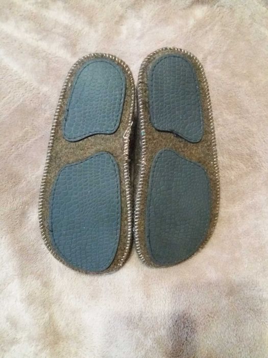 Войлочные детские комнатные тапки