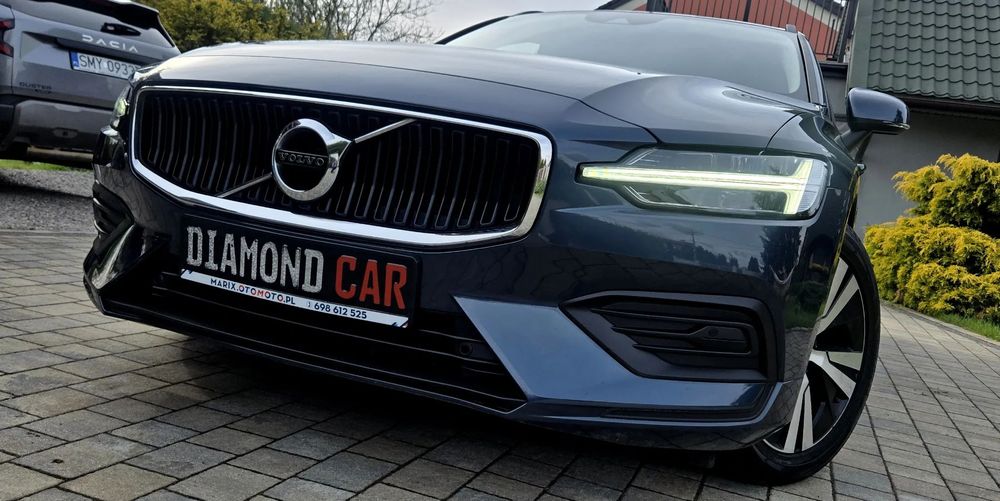Volvo V60 Benzyna, 100% Bezwypadkowy, Serwis ASO, Full