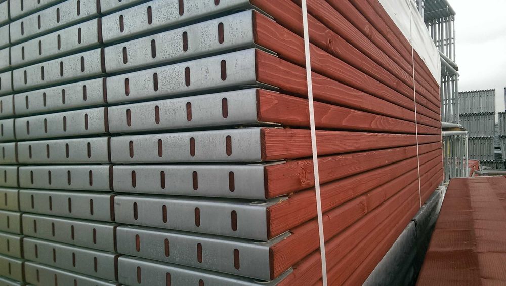 Rusztowanie elewacyjne 155m2 typ Plettac P70 nowe PROMOCJA | Top Producent !