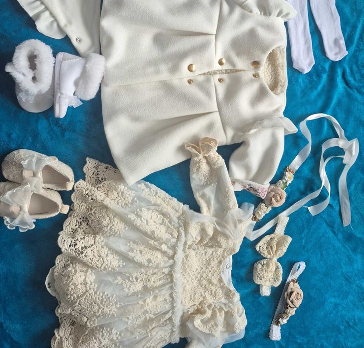 Kompletny zestaw do chrztu 68 Milulove