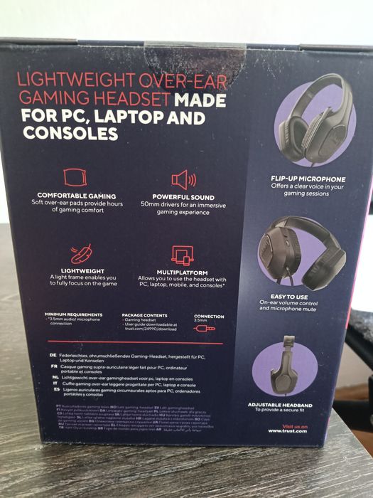 Słuchawki gamingowe z mikrofonem zirox