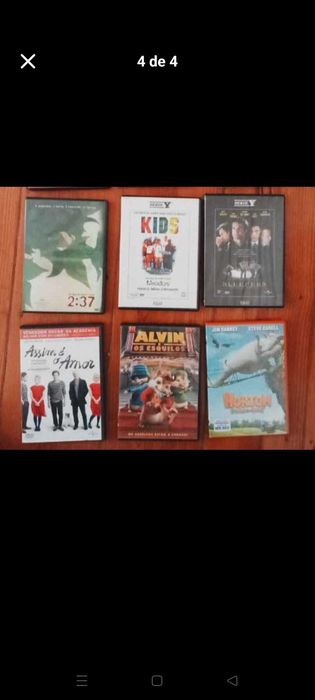 Pack 18 dvds em bom estado