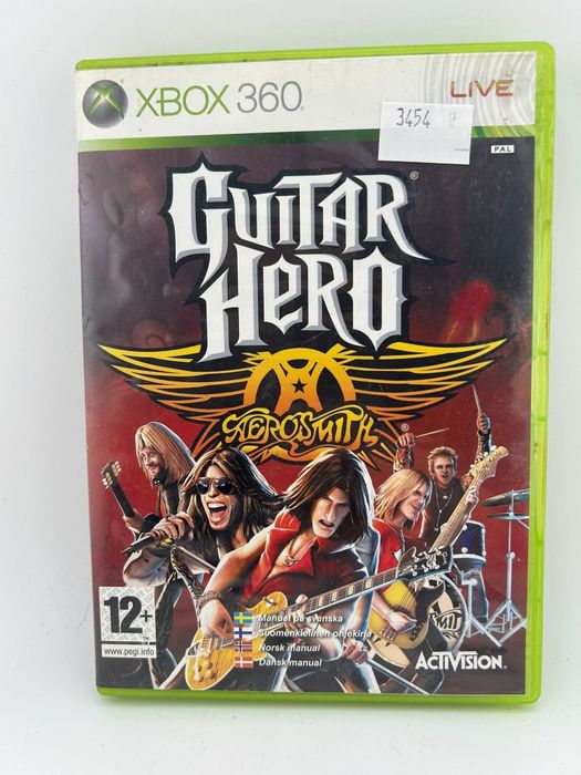 Guitar Hero Aerosmith Xbox nr 3454