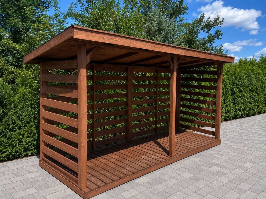 Drewutnia,magazyn,składzik na drewno, 4x1,4m,3x2m,3x1m,2x1,5m,2x1m