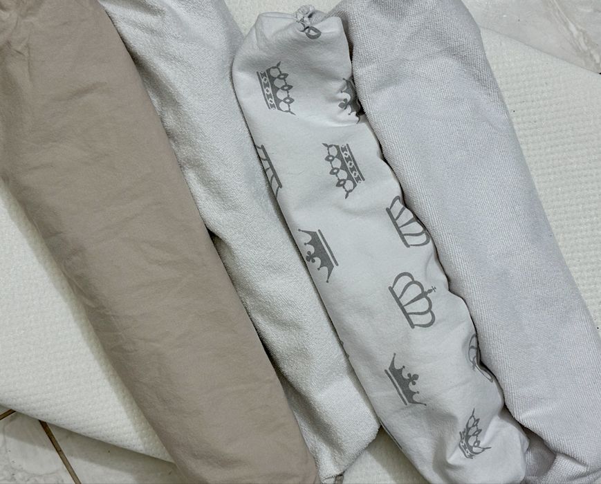 Простирадло непромокаєме на резинці в коляску 80*40