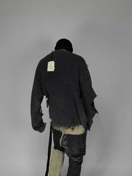 MAISON MIHARA YASUHIRO Distressed свитер свитшот Sweater светр кофта