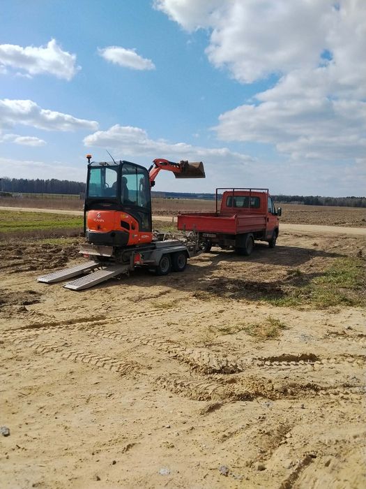 Usługi minikoparką wywrotką bus 3.5T