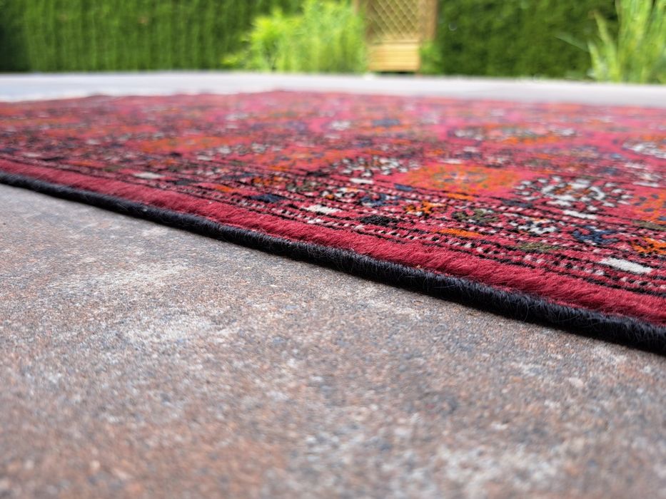 Pakistańska Buchara 80 × 127 cm – ręcznie tkany dywan klasyk w wyjątkowej kolorystyce