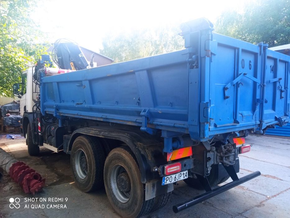 Scania wywrotka hds