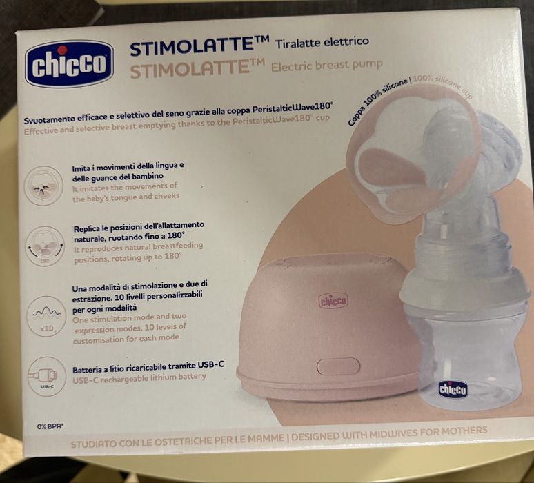 Bomba elétrica para extrair leite Chicco