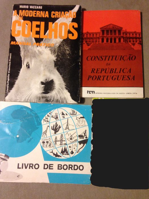 Livros antigos  (pack de 3 livros)