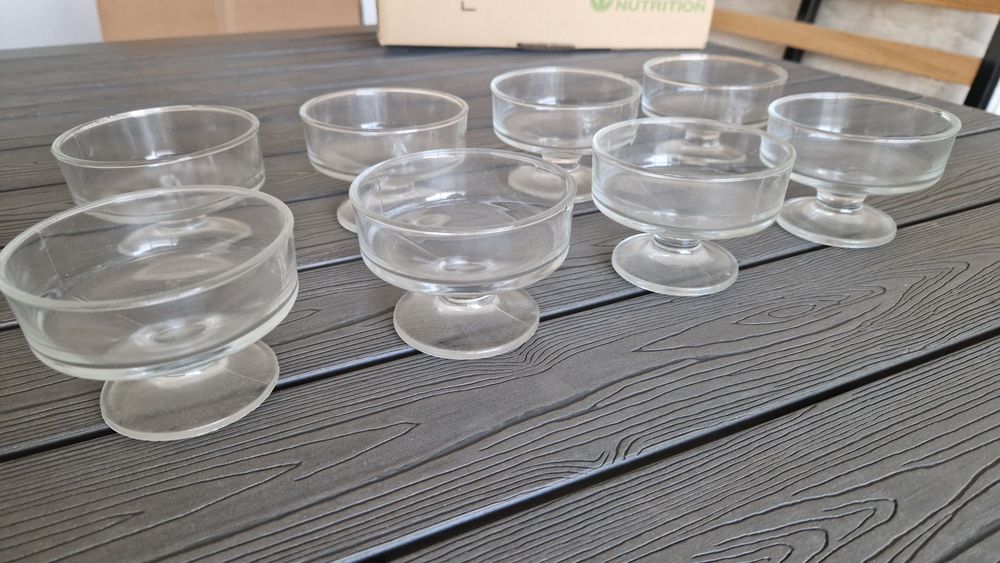 Conjunto 8 taças de vidro