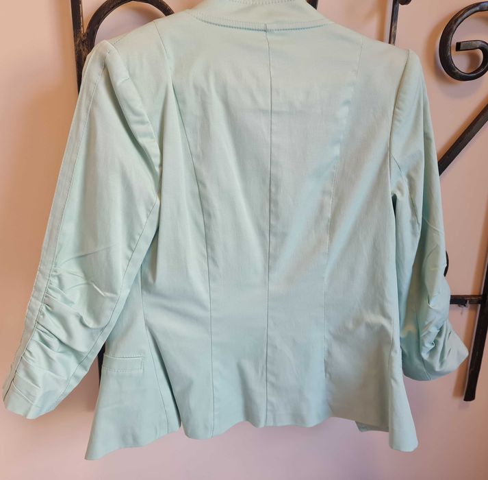 Marynarka miętowa rozm. 36