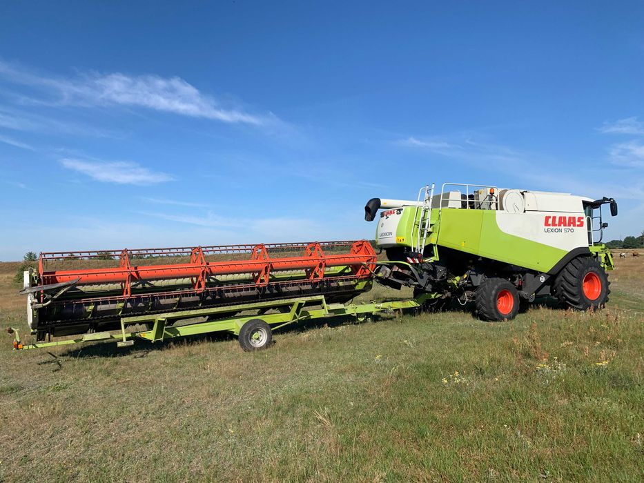 Claas Lexion 570 комбайн зерновий
