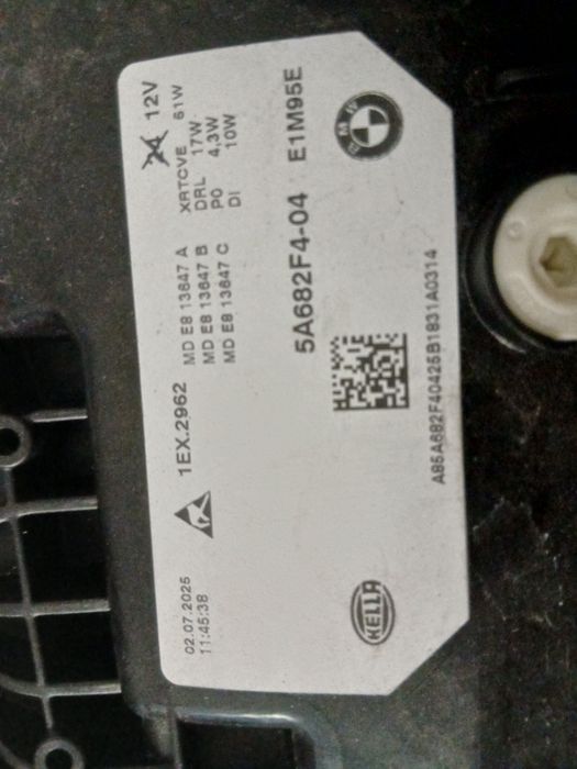Farol BMW X2  U10  2025
