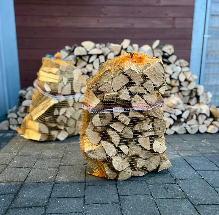 Drewno kominkowe, opałowe, ognisko Topola