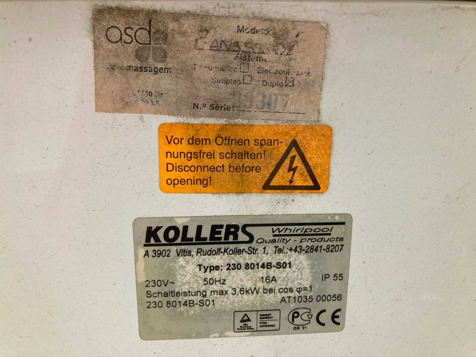 Banheira de hidromassagem ASD