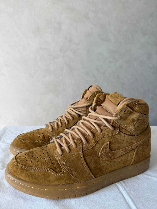 Кросівки nike Air Jordan 1 high og wheat
