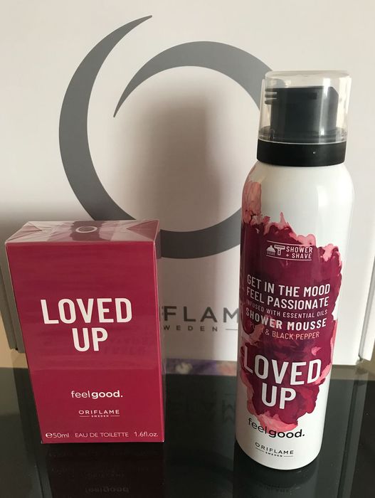 Perfume Loved Up + Mousse de Banho Novo