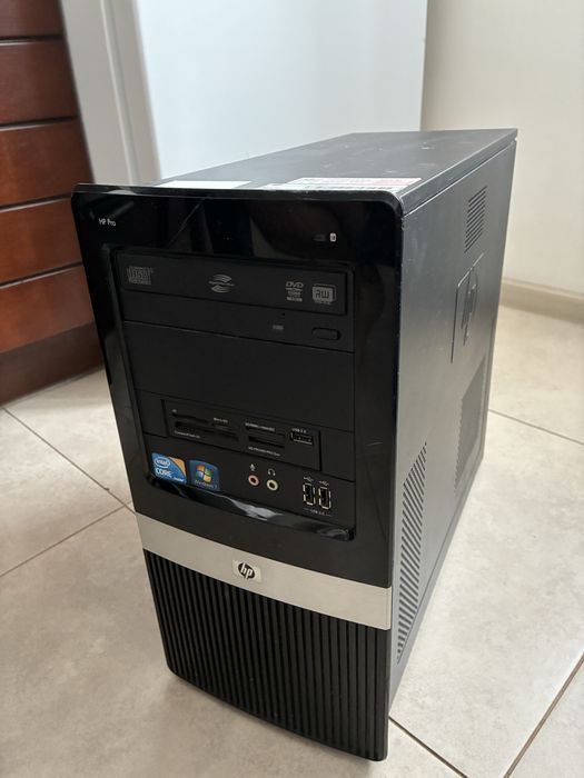 Системный блок HP (платформа LGA1156, компактный Micro-ATX)