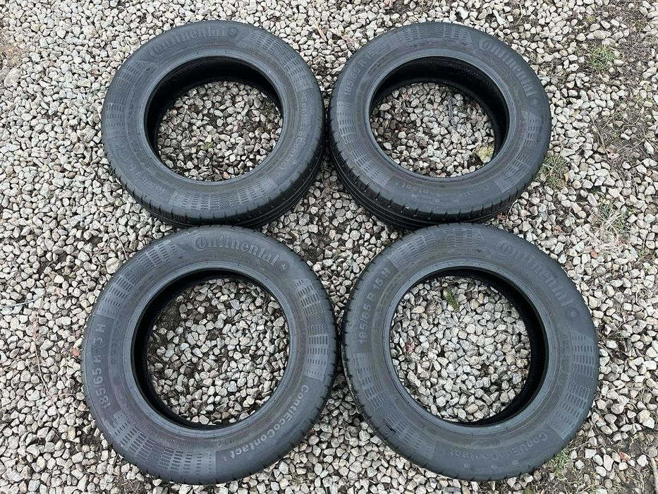 Opony 185/65R15 Cotninental ContiEcoContact 5 Lato 2sztuki 6,37mm