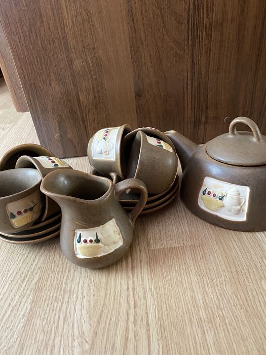 Кавовий сервіз керамічний сервіз