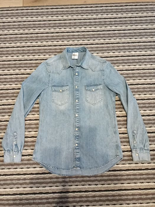 Джинсова сорочка S або М