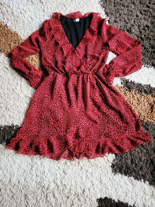 Sukienka damska czerwona