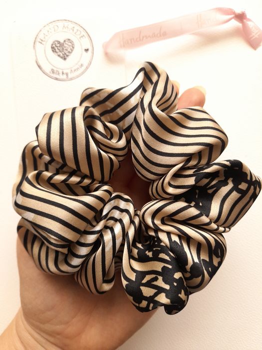 100% jedwab naturalny scrunchies
