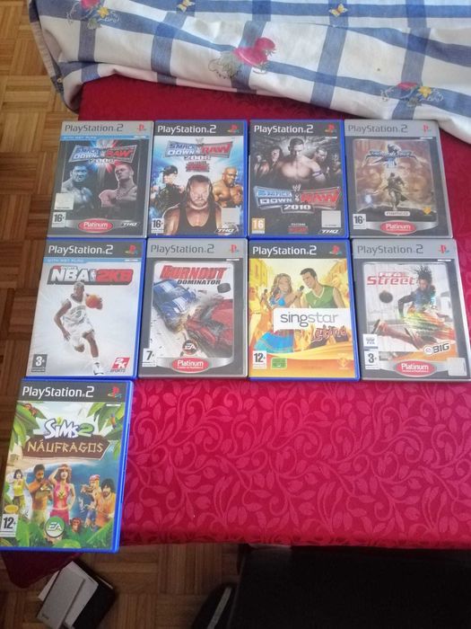 Jogos PS2 (LER ANÚNCIO)
