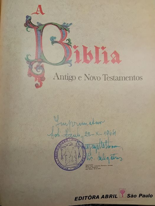 A Biblia Mais Bela do Mundo