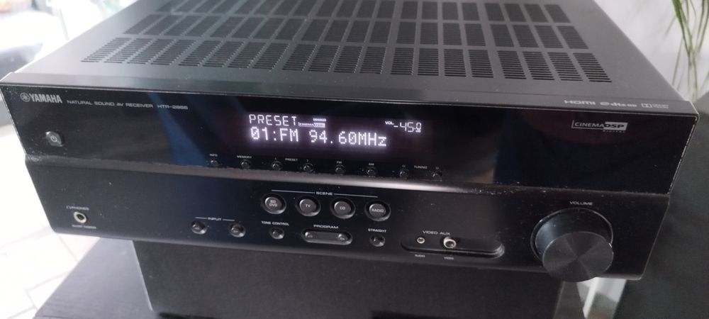 Yamaha HTR 2866 kino domowe głośniki. Amplituner wzmacniacz.