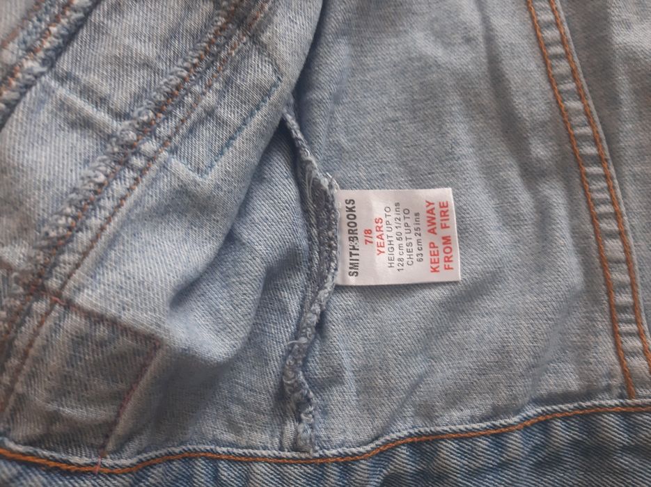 Джінсова курточка для дівчинки