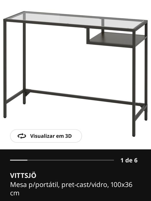 Conjunto de Móveis IKEA VITTSJÖ