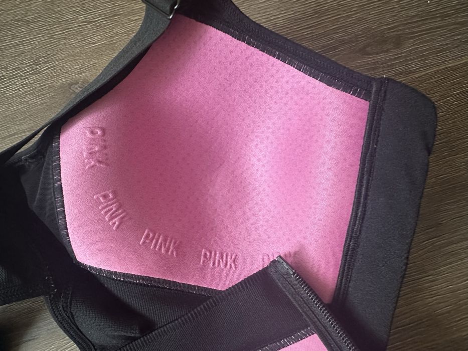 Спортивний топ victoria’s secret pink на застібці 80 c