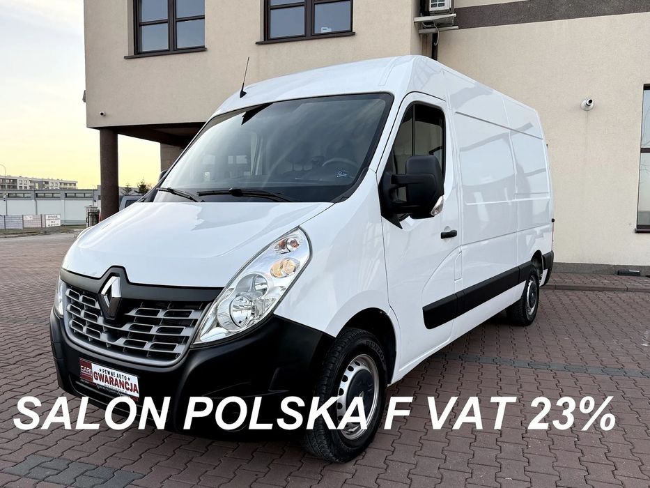 Renault Master 2.3 130KM L2-H2 NAVI serwis 1wł Salon Polska F VAT 23% GWARANCJA