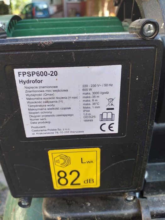 Hydrofor uszkodzony