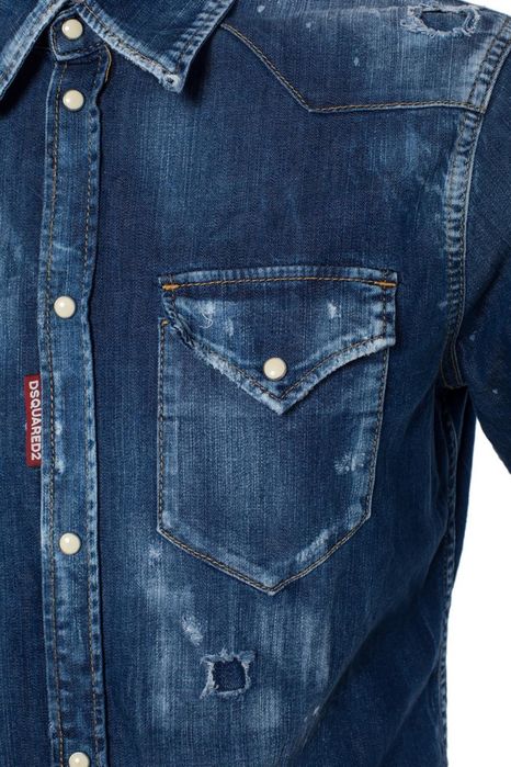 Dsquared2 koszula męska  jeansowa IT46